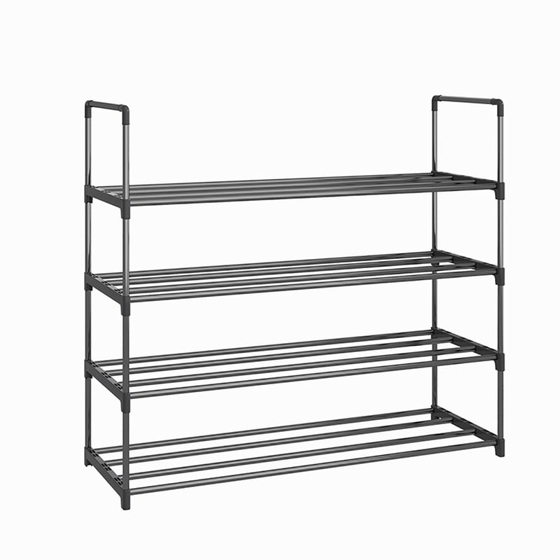 Fiuion Multitier Stainless Steel Shoe Rack, 16 Pairs Shoe Storage