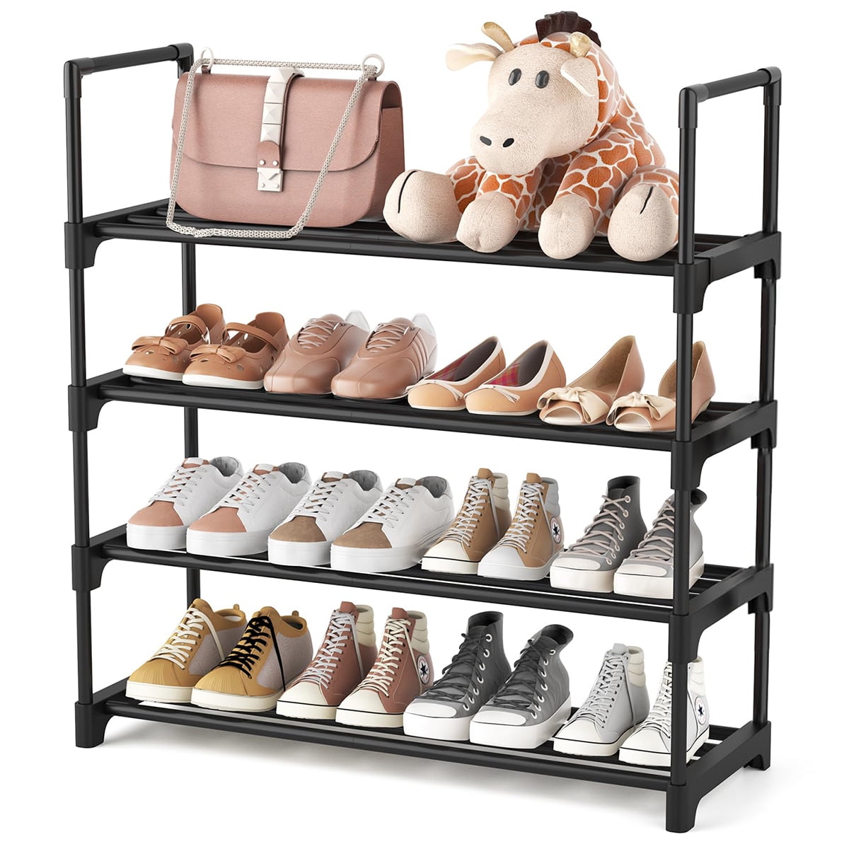 3 tier revolving shoe rack sale
