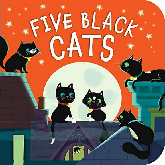 Pre-Owned Five Black Cats: A Counting Board Book for Kids and Toddlers (Board book) 158925239X 9781589252394