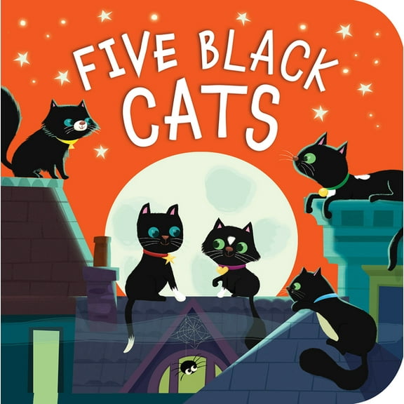 Five Black Cats (Board Book)