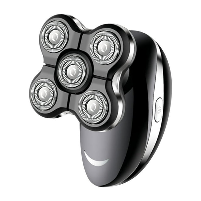 FiveBlade Electric Washable Digital Display Shaver, Electric Shavers For Men, Palm Perfect