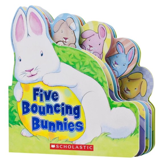 Pre-Owned Five Bouncing Bunnies (Board book) 0545458250 9780545458252