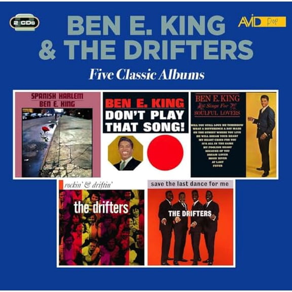 Ben E. King & The Drifters Five Classic Albums (CD) Album