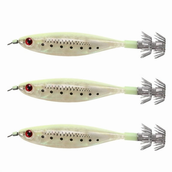 Five-Color Deep-Sea Bait Bait Suitable for All Waters Octopus Hook Simulation Bait