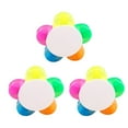 thumbnail image 1 of Five Color Flower Highlighter | Thick & Thin Line Marker Set in Candy Colors for Student Stationery (50ml), 1 of 4