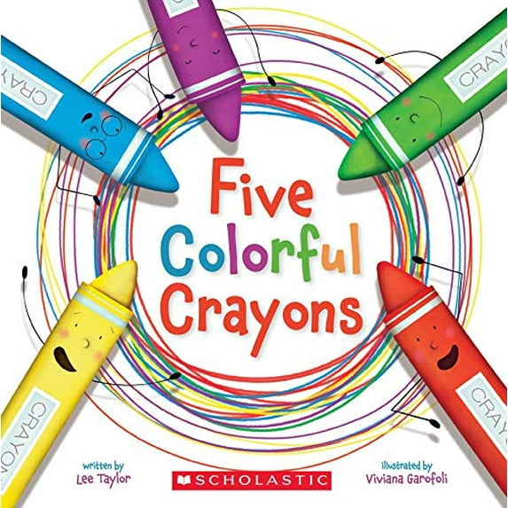 Pre-Owned Five Colorful Crayons (Paperback) 1338307061 9781338307061
