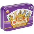 thumbnail image 1 of PlayMonster Five Crowns Collectible Tin – Card Game for Kids and Adults, Family Game Night, The Game isn’t Over Until the Kings Go Wild!, 5 Suited Rummy Style Card Game, 1-7 Players, Ages 8+, 1 of 7