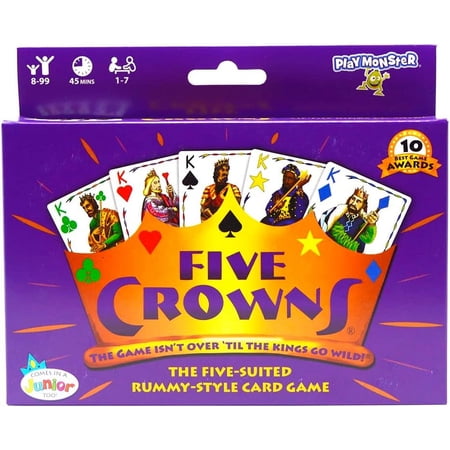 SET Enterprises Five Crowns Card Game