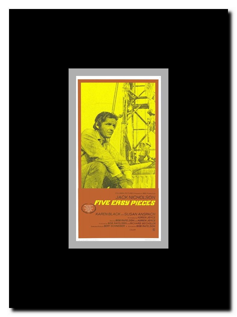 Five Easy Pieces Framed Movie Poster