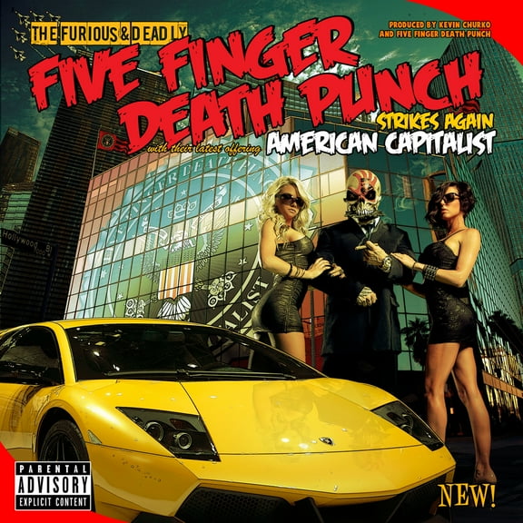 Five Finger Death Punch - American Capitalist - Music & Performance - Vinyl