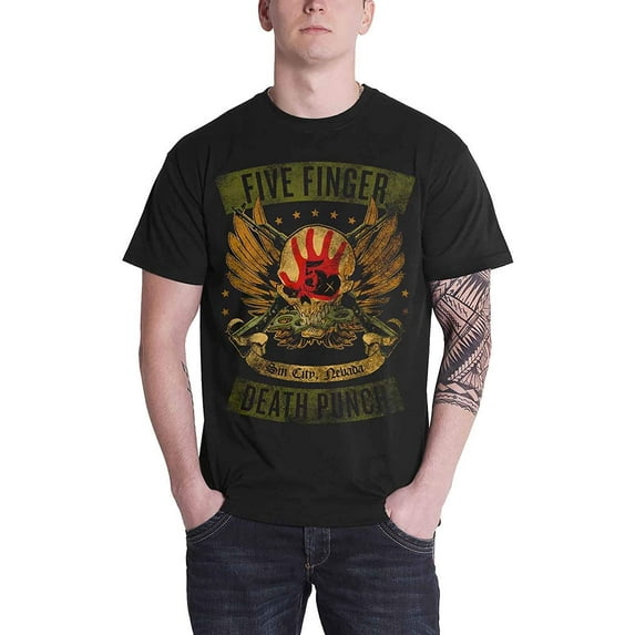 Five Finger Death Punch Locked & Loaded Short Sleeve T Shirt