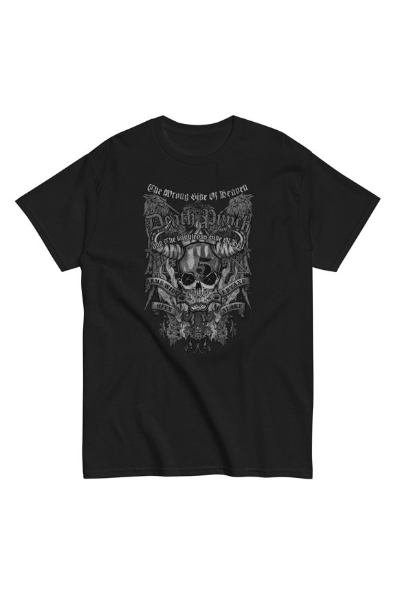Five Finger Death Punch - Righteous Side of Evil Unisex T-Shirt - Black - Small