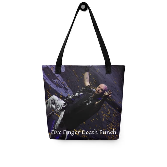 Five Finger Death Punch Tote bag - Black, Unisex, Adult