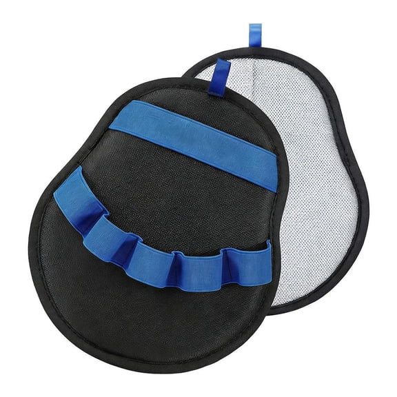 Five-Finger Pet Grooming Glove, Efficient Deshedding and Hair Removal Mitt for Dogs and Cats, Gentle Massage Tool with Silicone Bristles, Universal Size for Furniture and Pet Care