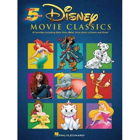 Five Finger Piano: Disney Movie Classics (Paperback)