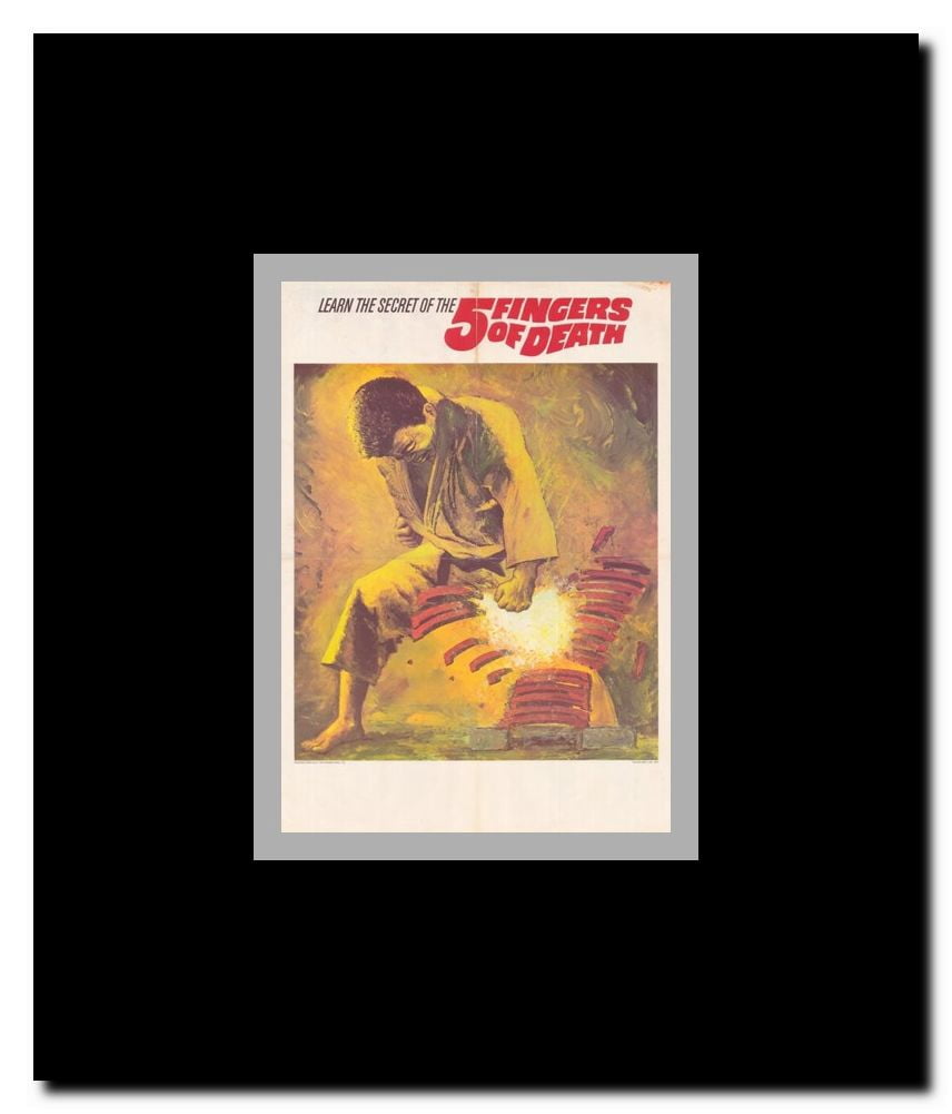 Five Fingers of Death Framed Movie Poster