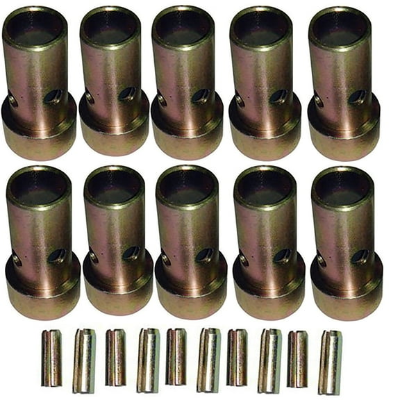 Five Fits CAT 2 Quick Hitch Adapters Bushing with Roll Pins