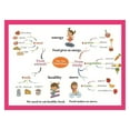thumbnail image 1 of Five Food Groups Educational Poster - Healthy Eating & Nutrition Learning Chart for Kids, Classroom Wall Decor, 1 of 5
