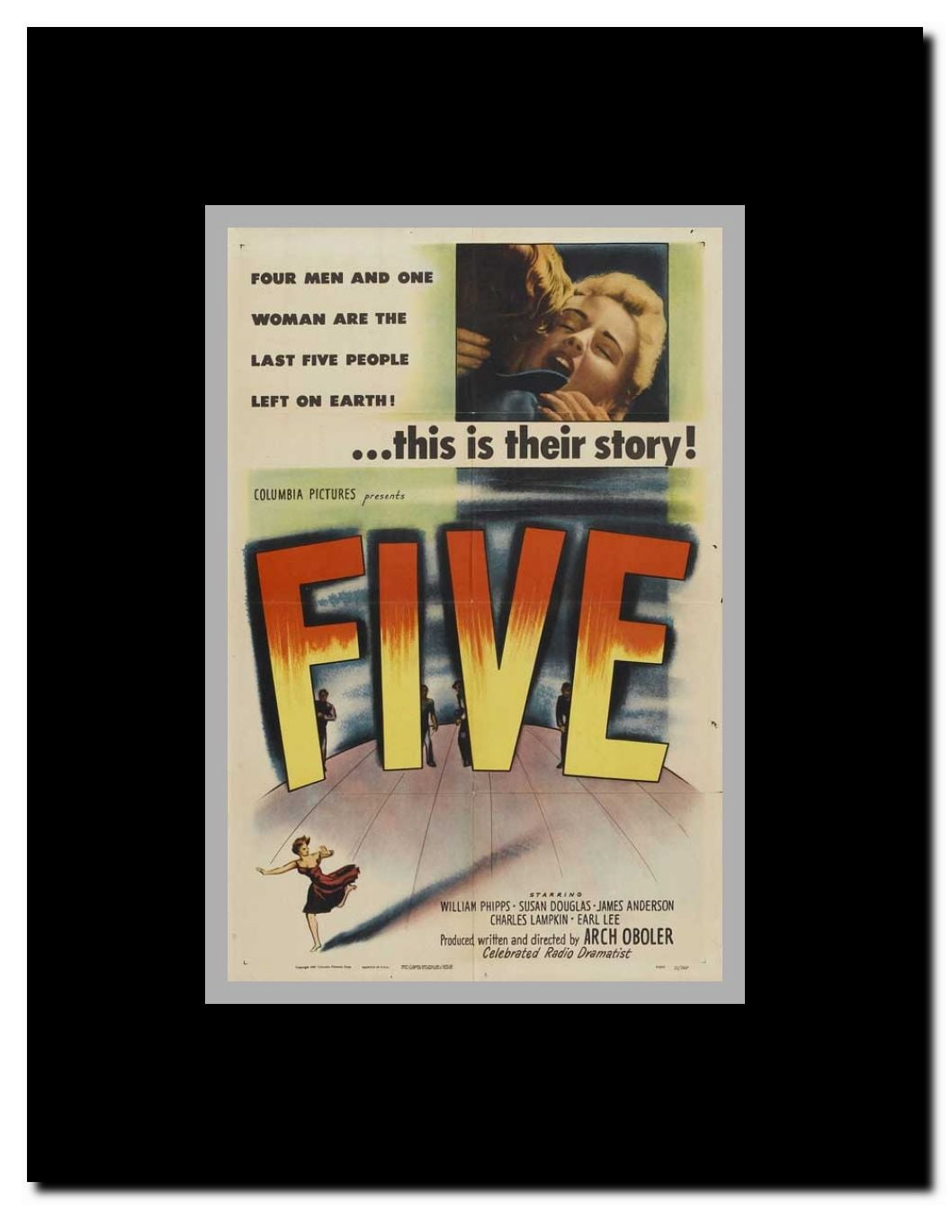 Five Framed Movie Poster
