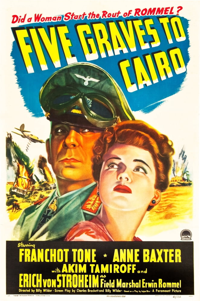 Five Graves To Cairo Canvas Art -  (24 x 36)
