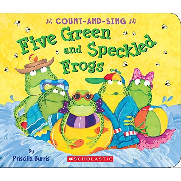 Pre-Owned Five Green and Speckled Frogs: A Count-And-Sing Book (Unknown) 0545825059 9780545825054