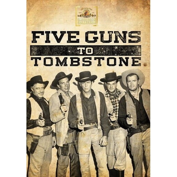 Five Guns to Tombstone (DVD), MGM Mod, Western