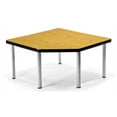 thumbnail image 1 of ET3030-CHY-SLG -OFM office home computer college school task corner table with 5 legs, 1 of 2