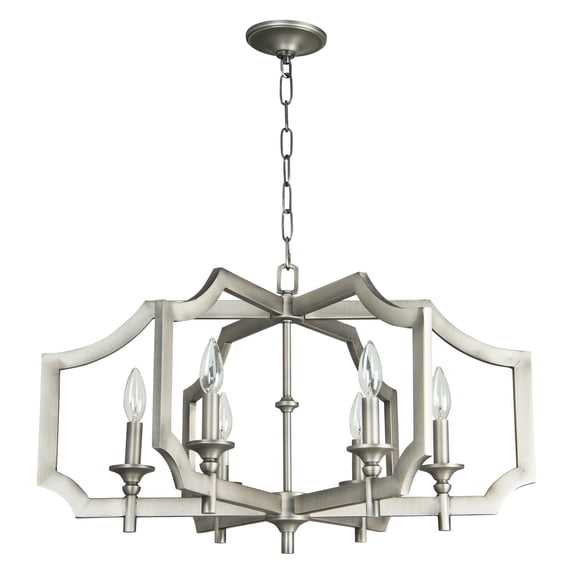 Five Light Chandelier 28.5 Inches Wide By 22.13 Inches High -Traditional Installation Craftmade Lighting 36725-Mbk