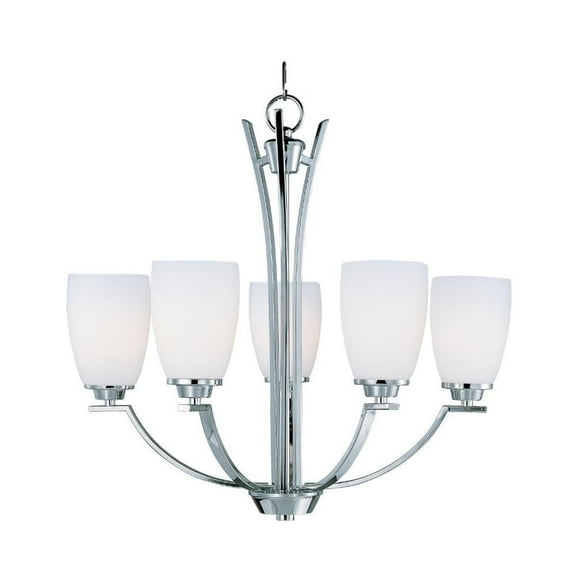 -Five Light Chandelier in Modern Style-24 inches Wide By 22.25 inches High Bailey Street Home 93-Bel-1118826