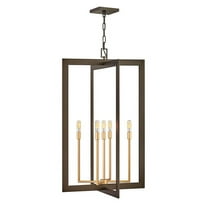 4345MM Hinkley Lighting Anders - Five Light Large Chandelier in Transitional Style - 22 Inches Wide by 36.75 Inches High