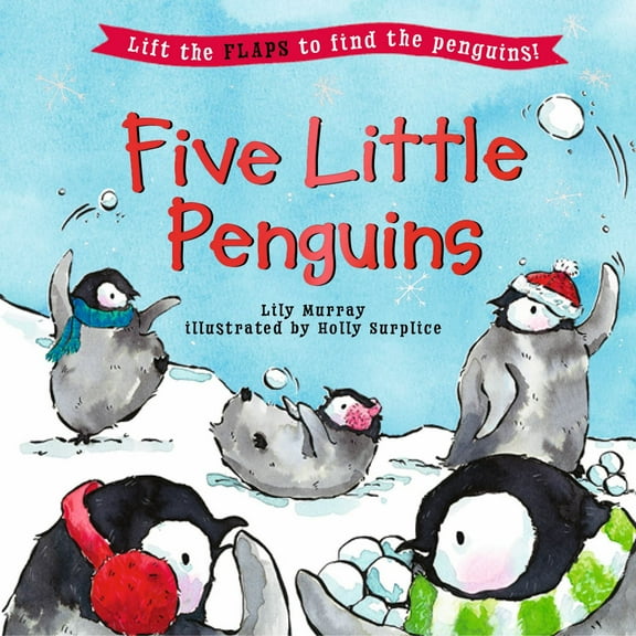 Five Little Penguins (Board Book)
