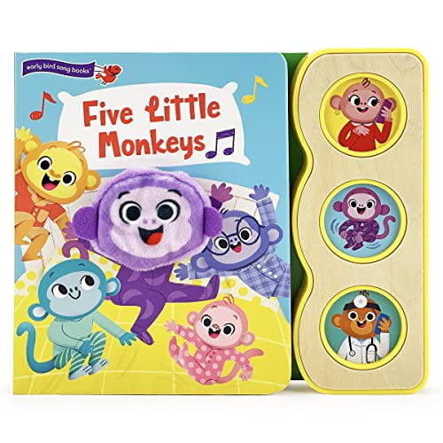 Pre-Owned Five Little Monkeys, (Board Book)