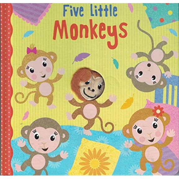 Pre-Owned Five Little Monkeys (Finger Puppet Book)