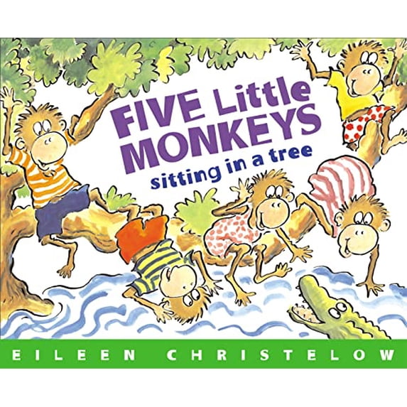 Pre-Owned Five Little Monkeys Sitting in a Tree Paperback