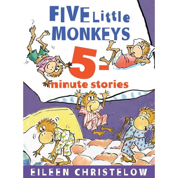 Pre-Owned Five Little Monkeys 5-Minute Stories (Hardcover) 1328453596 9781328453594