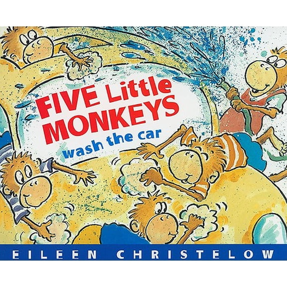 Pre-Owned Five Little Monkeys Wash the Car