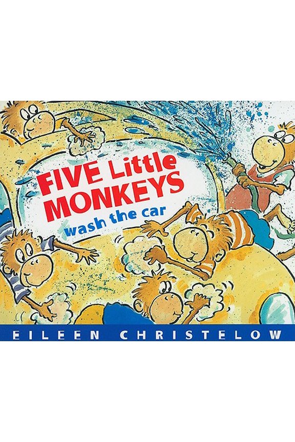 Pre-Owned Five Little Monkeys Wash the Car