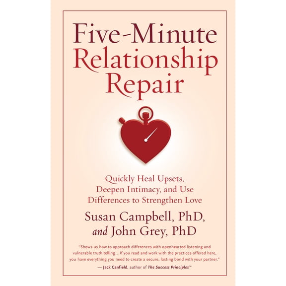 Five-Minute Relationship Repair: Quickly Heal Upsets, Deepen Intimacy, and Use Differences to Strengthen Love, (Paperback)