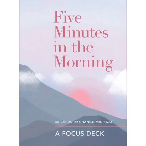 Five Minutes in the Morning: A Focus Deck : 50 Cards to Change Your Day (General merchandise)
