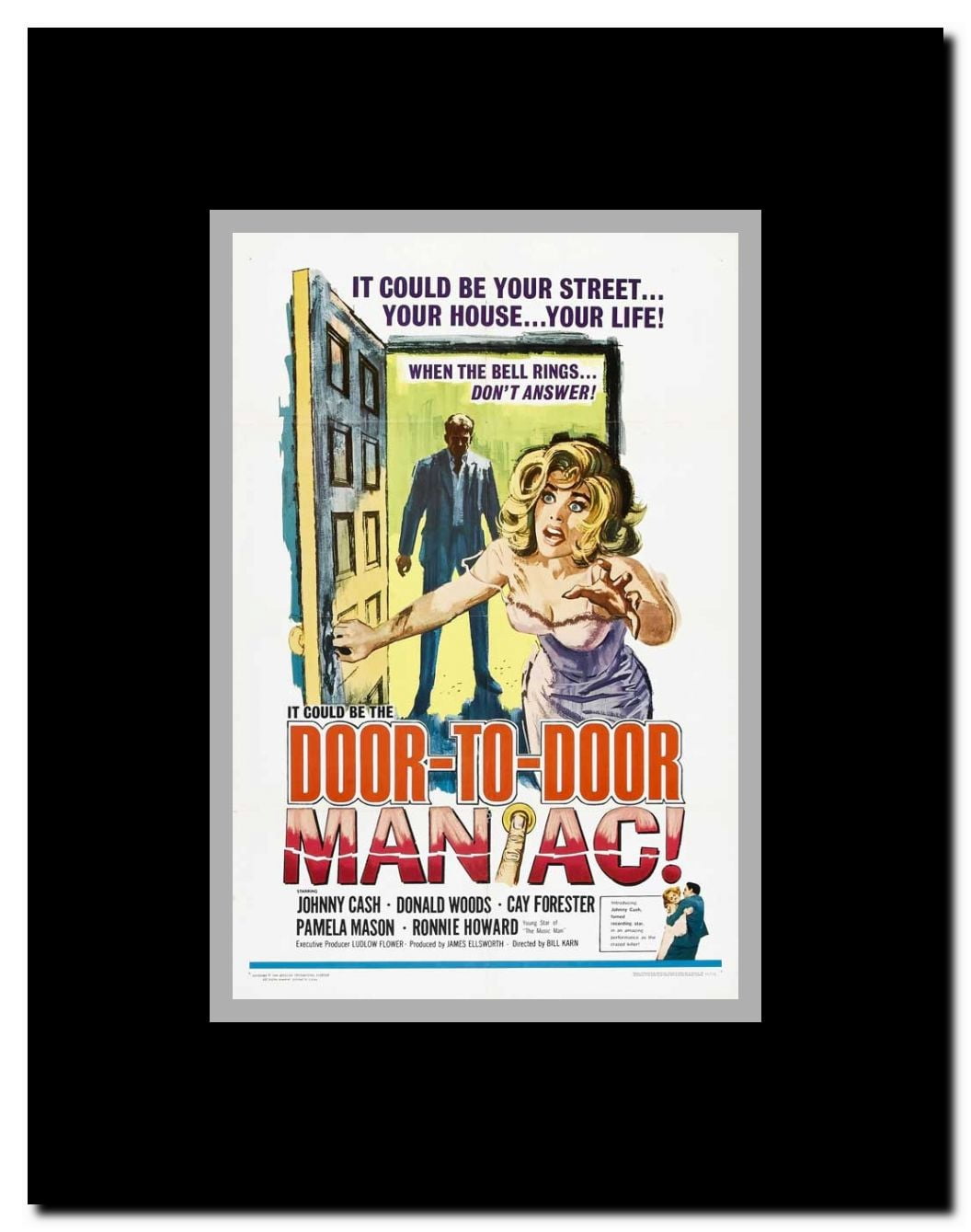 Five Minutes to Live Framed Movie Poster
