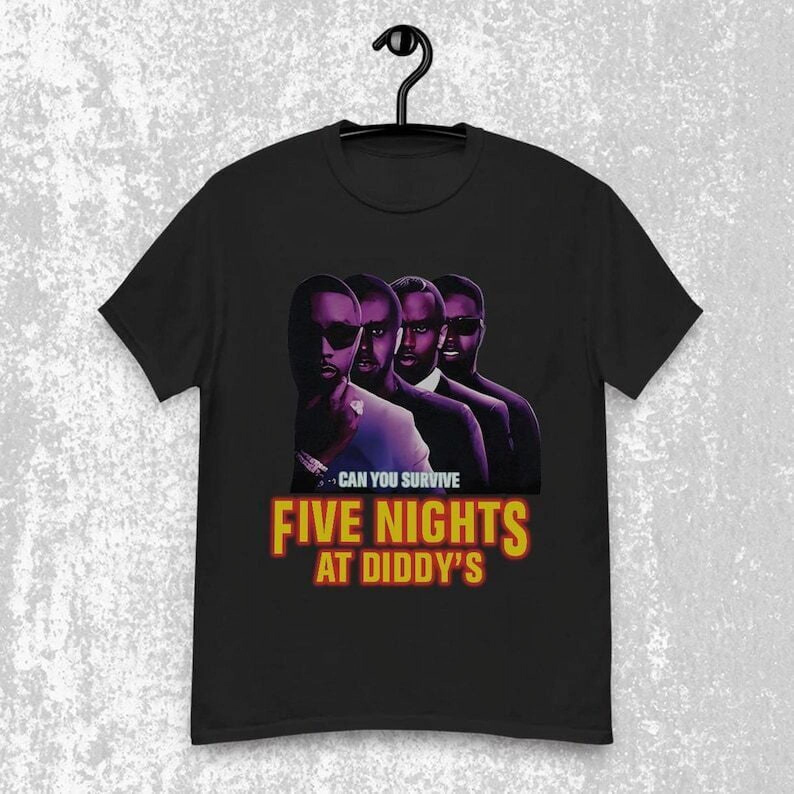 Five Nights At Diddy'S Unisex TShirt, Can You Survine Five Nights At