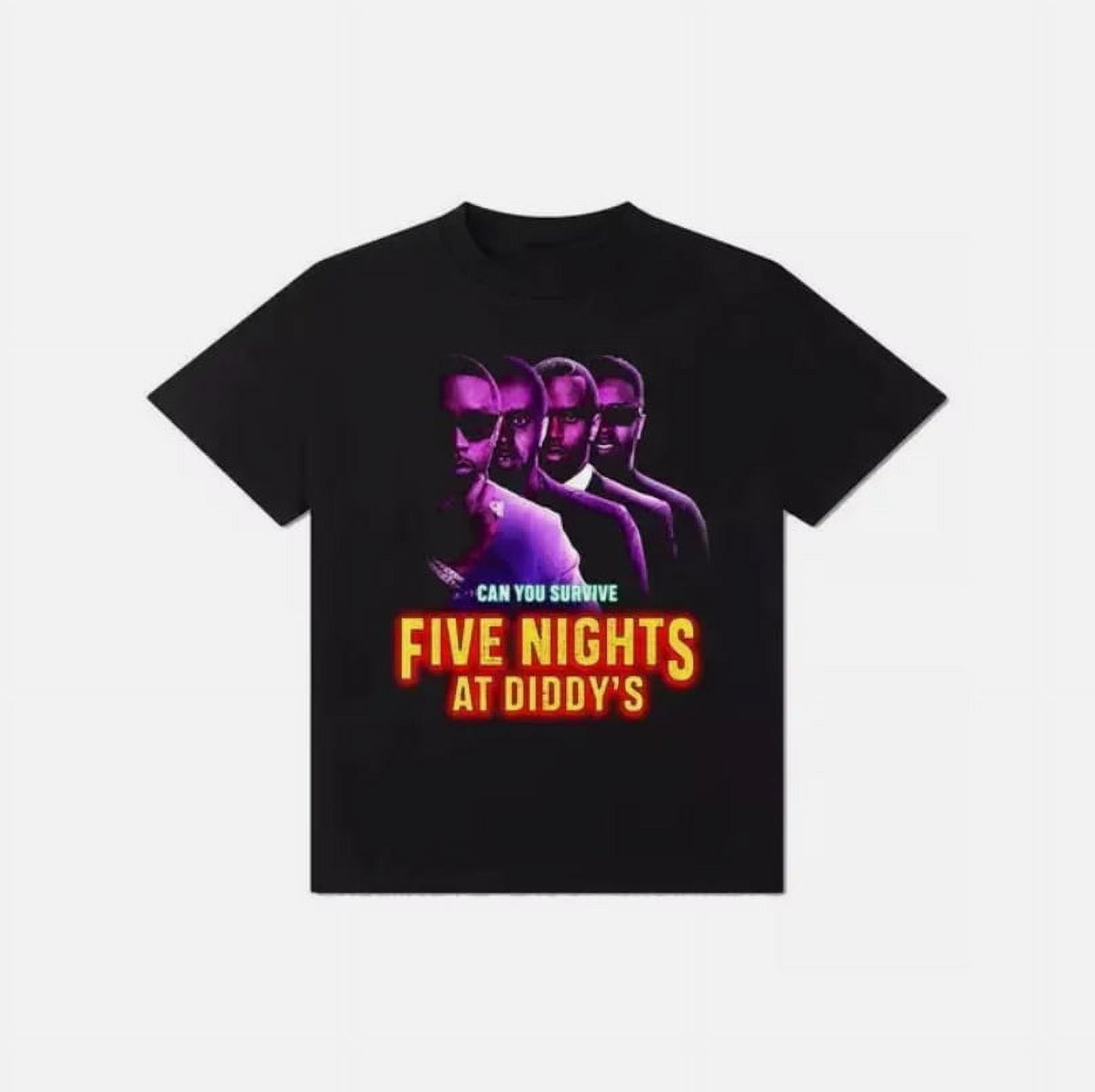 Five nights at diddys vintage shirt diddy can you survive tshirt