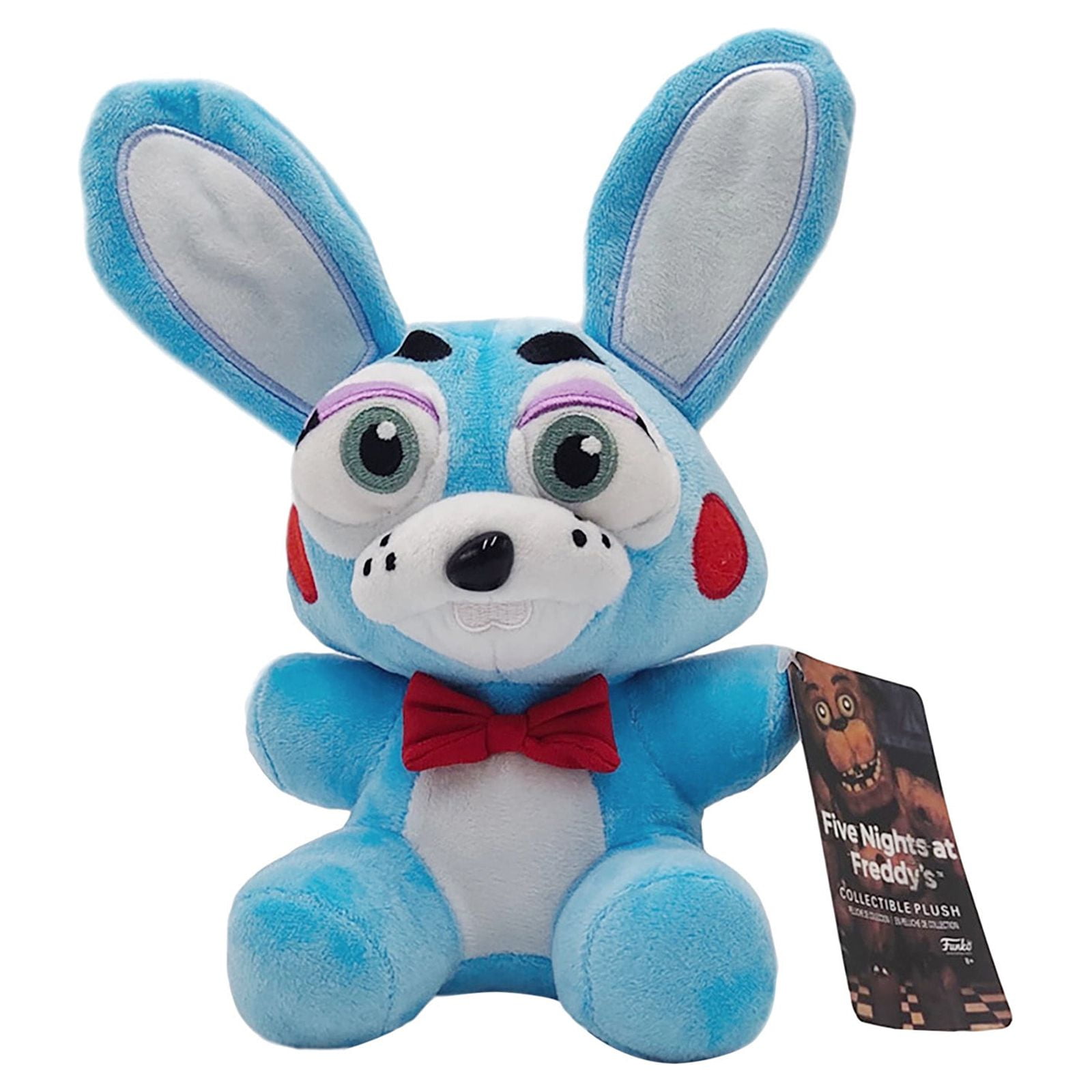 FNAF Withered Purple Bunny Plush Toys, 11 inches FNAF Security Breach Bonnie  Doll, Collectible Nightmare Freddy Plush Toys for Kids Fans 