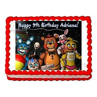 Five Nights at Freddy's Please Stand by Funtime Lolbit Edible Cake Top – A  Birthday Place