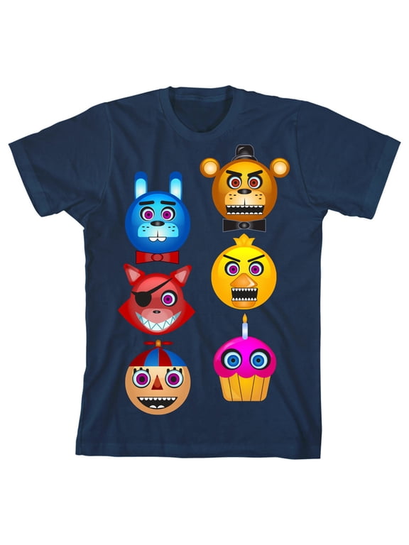 Five Nights at Freddy's Boys' Freddy Fazbear Glow in the Dark T-Shirt