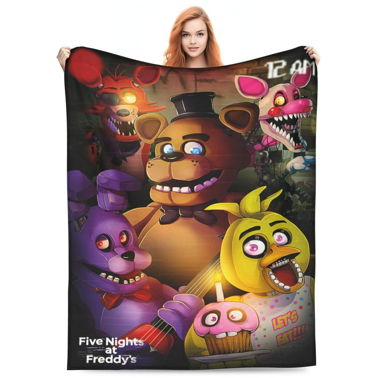 Five nights at freddy's blanket walmart new arrivals
