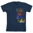 thumbnail image 1 of Five Nights At Freddy's Boxed Characters Boy's Navy T-shirt-XS, 1 of 6