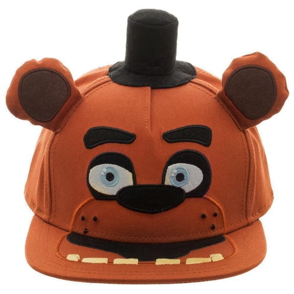 Five Nights At Freddy's Fazbear Plush Snapback Hat