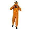thumbnail image 1 of Five Nights At Freddy's Freddy Fazbear Adult Hooded Onesie Costume Union Suit-XL, 1 of 6