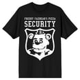 thumbnail image 1 of Five Nights At Freddy's Freddy Fazbear's Pizza Security Women's Black T-Shirt Tee Shirt-M, 1 of 1